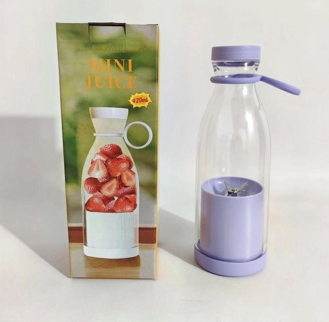 Portable Electric Juicer Blender | USB Rechargeable Fruit Smoothie Maker