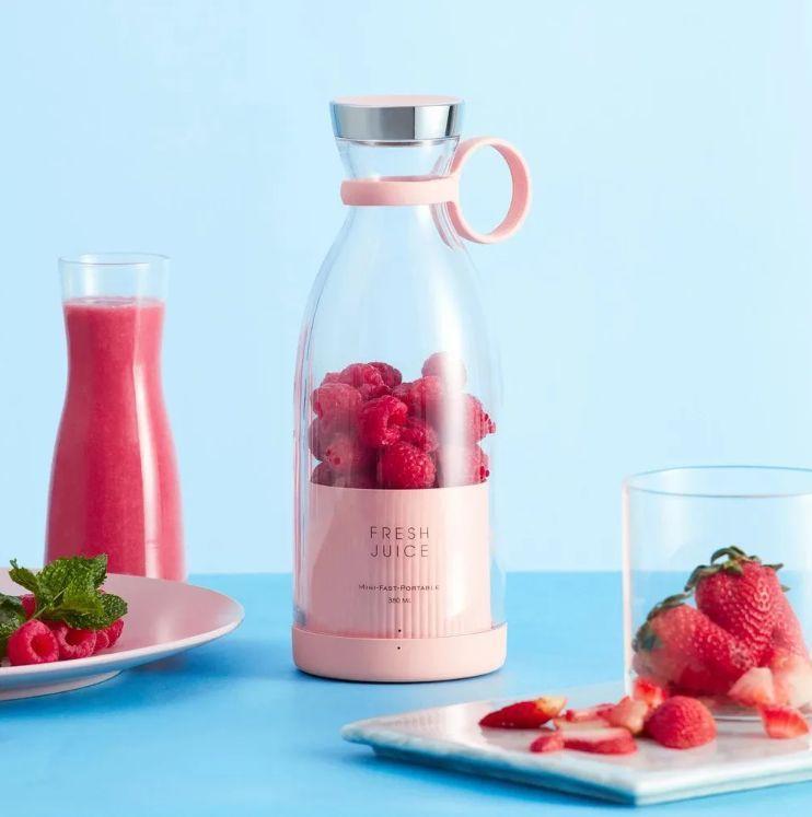Portable Electric Juicer Blender | USB Rechargeable Fruit Smoothie Maker