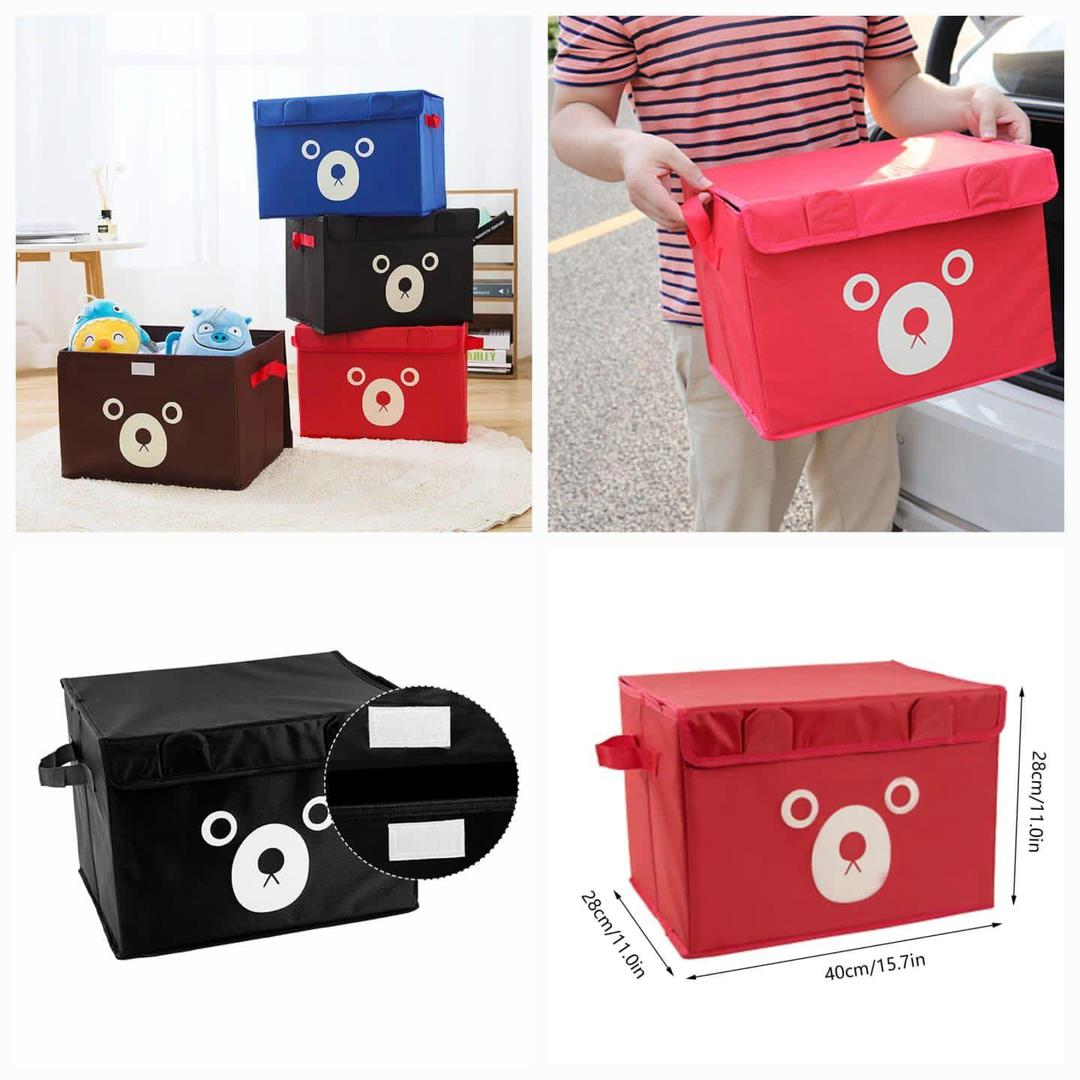 Keep Your Home Clutter-Free with the Cute Panda Foldable Storage Bag!