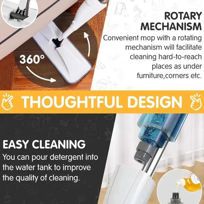 Easy Floor Cleaning Spray Mop for Home