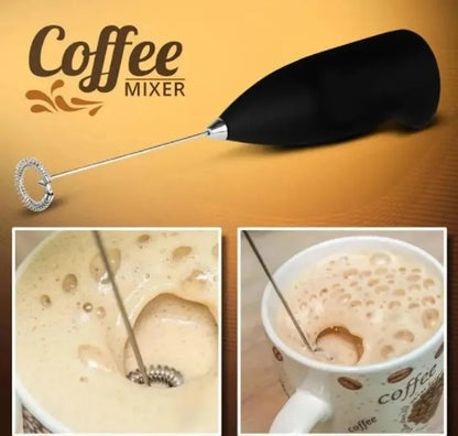 Compact Handheld Beater for Coffee, Tea & Drinks
