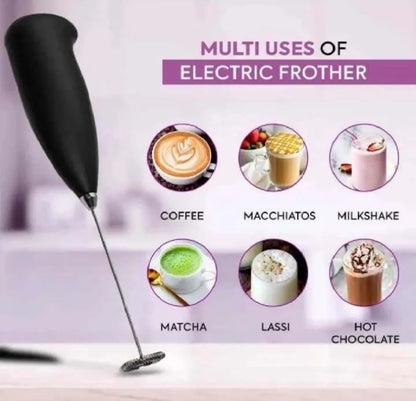 Compact Handheld Beater for Coffee, Tea & Drinks