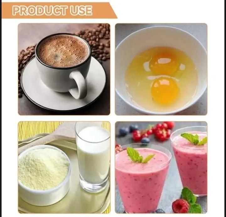 Compact Handheld Beater for Coffee, Tea & Drinks