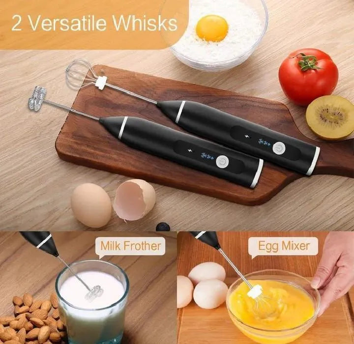 Compact Handheld Beater for Coffee, Tea & Drinks