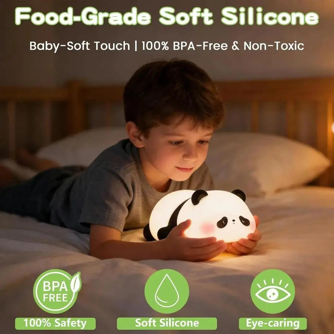 Rechargeable panda Table Lamp