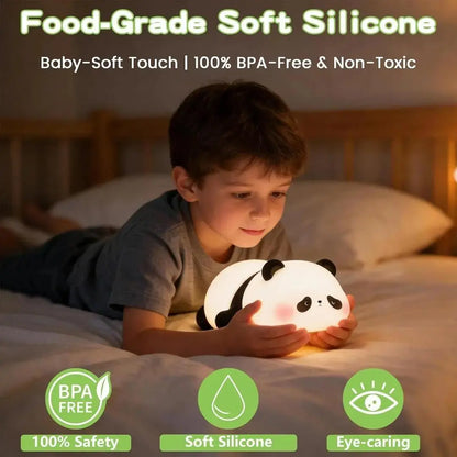 Rechargeable panda Table Lamp