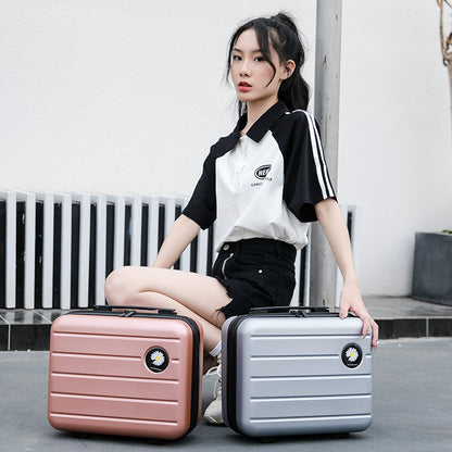 Stylish Women’s Cosmetic Suitcase Set – Makeup Organizer & Travel Storage Case