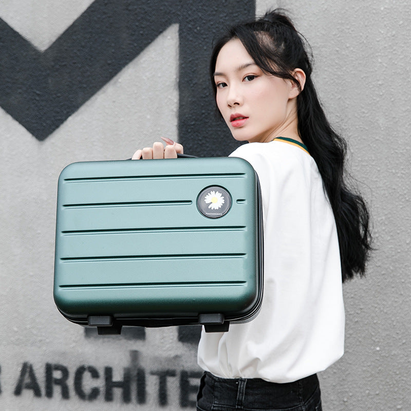 Stylish Women’s Cosmetic Suitcase Set – Makeup Organizer & Travel Storage Case
